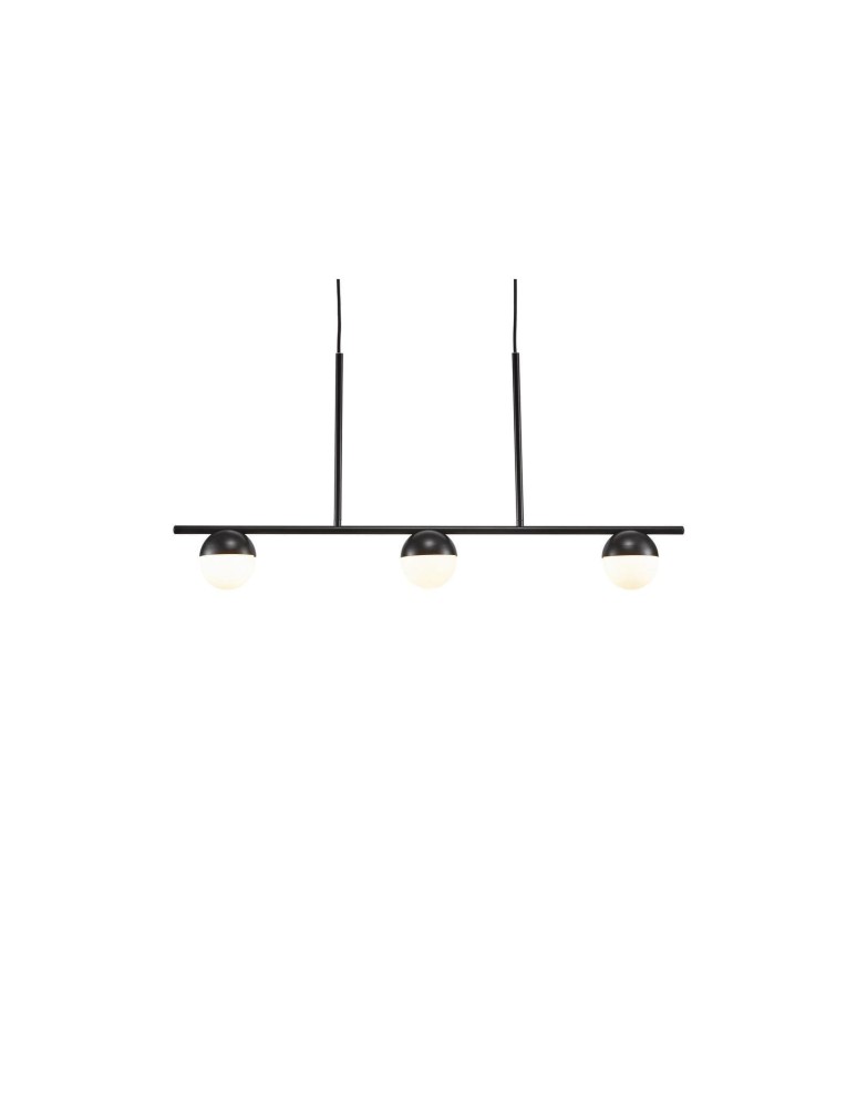 Pendant lamps - NORDLUX CONTINA Pendant Lamp G9 5W Metal Black 2010953003 - product kolory-swiatla.pl 5