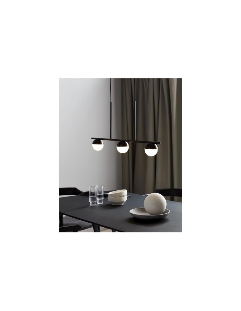 Pendant lamps - NORDLUX CONTINA Pendant Lamp G9 5W Metal Black 2010953003 - product kolory-swiatla.pl 7