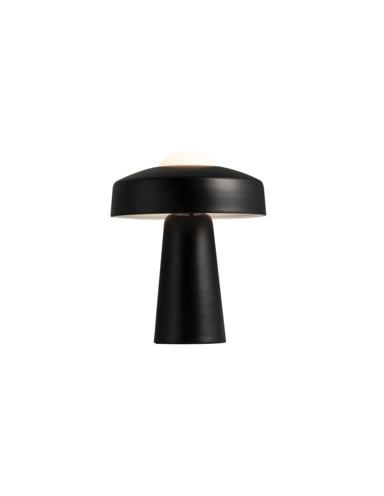 Scandinavian style table lamps - NORDLUX TIME Table Lamp E27 40W Metal Black 2010925003 - product kolory-swiatla.pl 3