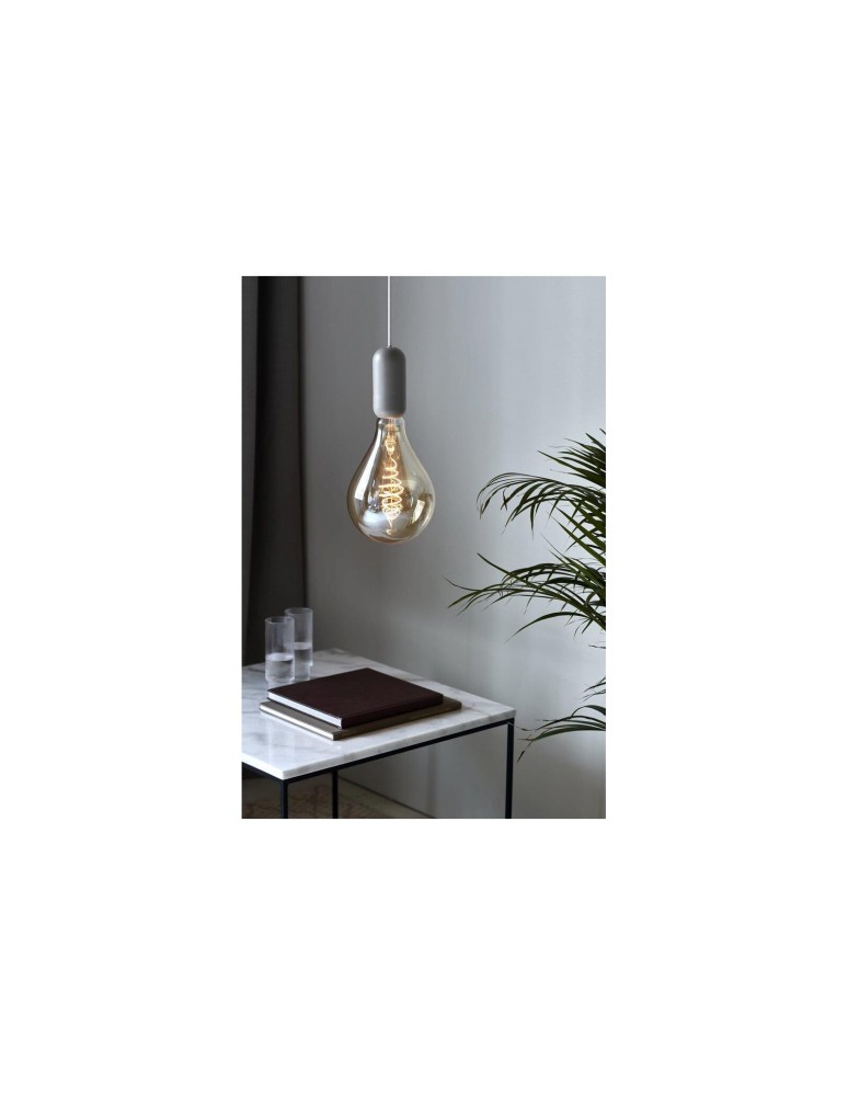 Pendant lamps bulbs - NORDLUX NOTTI Pendant Lamp E27 40W Metal Grey 2010903010 - product kolory-swiatla.pl 3