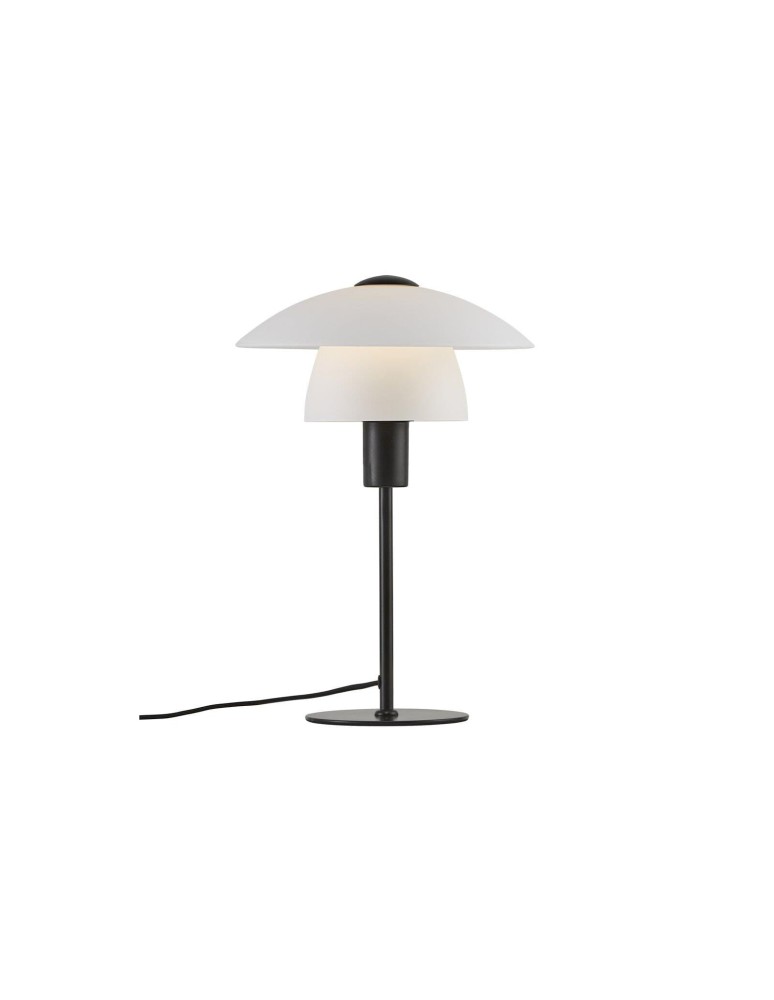 Scandinavian style table lamps - NORDLUX VERONA Table Lamp E27 15W Black 2010875001 - product kolory-swiatla.pl 1