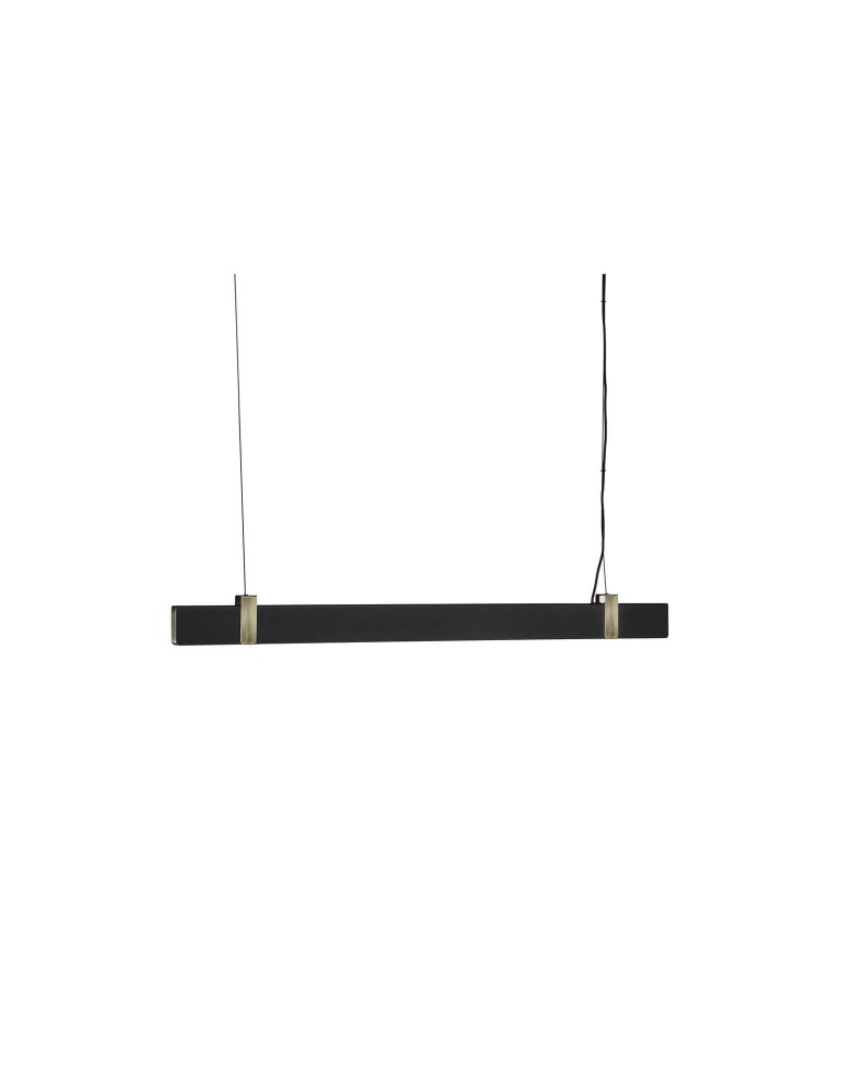 Pendant lamps over the island - NORDLUX LILT LED Metal Pendant Lamp Black 2010603003 - product kolory-swiatla.pl 1