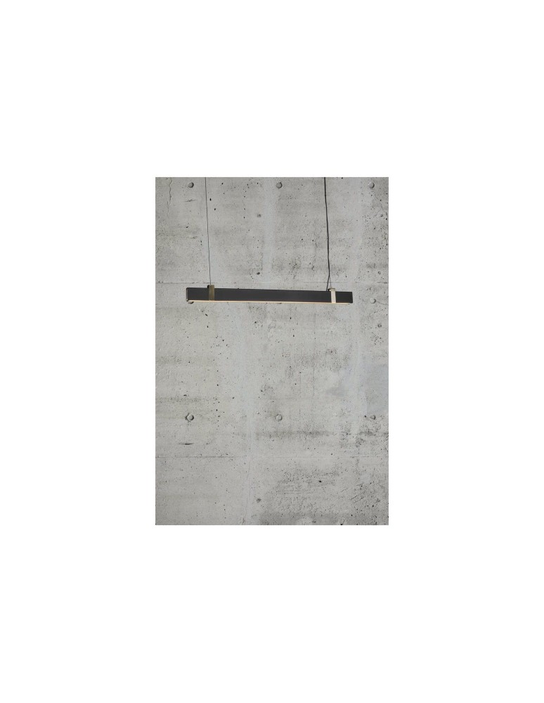 Pendant lamps over the island - NORDLUX LILT LED Metal Pendant Lamp Black 2010603003 - product kolory-swiatla.pl 5