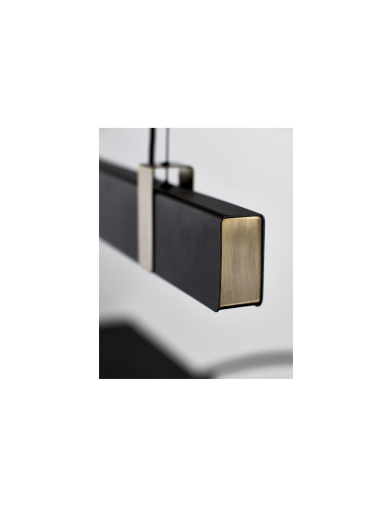 Pendant lamps over the island - NORDLUX LILT LED Metal Pendant Lamp Black 2010603003 - product kolory-swiatla.pl 6