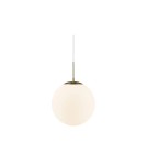 Pendant lamps spheres - NORDLUX GRANT Pendant Lamp E27 25W Brass 2010573035 - product 1