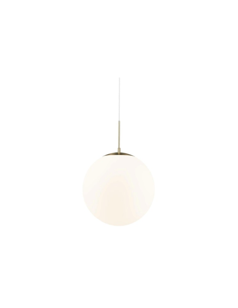 Pendant lamps spheres - NORDLUX GRANT Pendant Lamp E27 25W Brass 2010573035 - product kolory-swiatla.pl 2