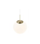 Pendant lamps spheres - NORDLUX GRANT Pendant Lamp E27 25W Brass 2010573035 - product 3
