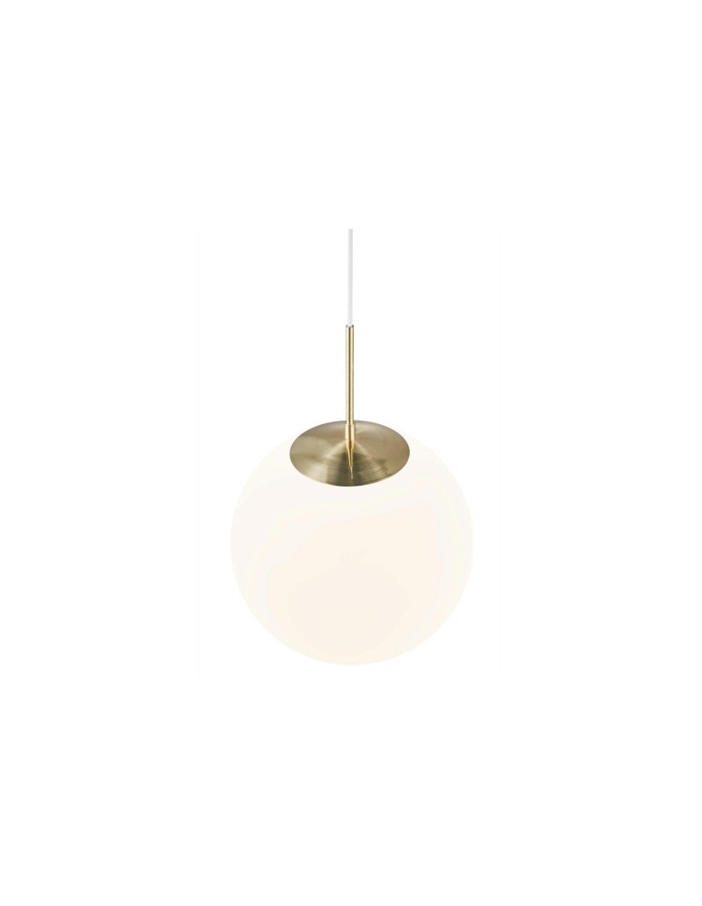 Pendant lamps spheres - NORDLUX GRANT Pendant Lamp E27 25W Brass 2010573035 - product kolory-swiatla.pl 3