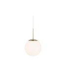 Pendant lamps spheres - NORDLUX GRANT Pendant Lamp E27 25W Brass 2010563035 - product 1
