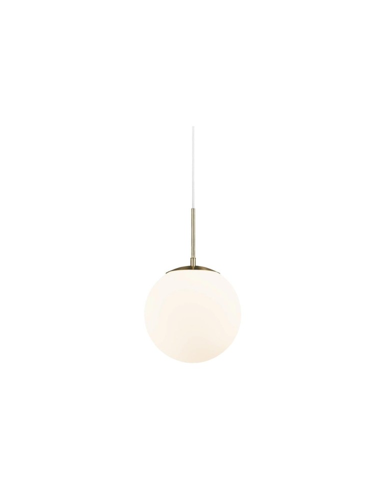 Pendant lamps spheres - NORDLUX GRANT Pendant Lamp E27 25W Brass 2010563035 - product kolory-swiatla.pl 4