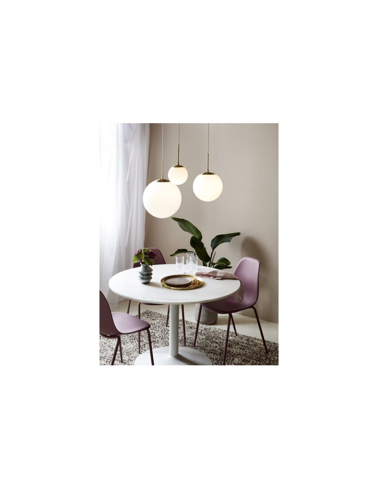 Pendant lamps spheres - NORDLUX GRANT Pendant Lamp E27 25W Brass 2010563035 - product kolory-swiatla.pl 6
