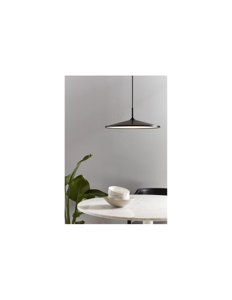 Scandinavian style pendant lamps - NORDLUX BALANCE LED Metal Pendant Lamp Black 2010103003 - product kolory-swiatla.pl 7