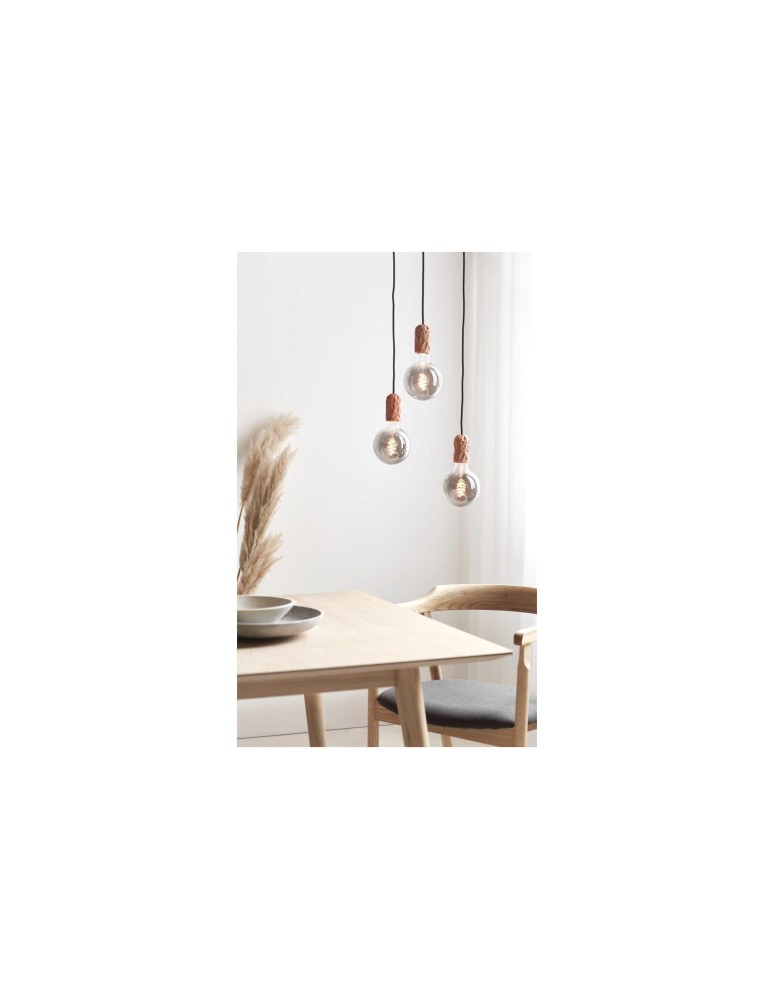 Pendant lamps bulbs - NORDLUX HANG Pendant Lamp E27 40W Porcelain Terracotta 2010013059 - product kolory-swiatla.pl 3