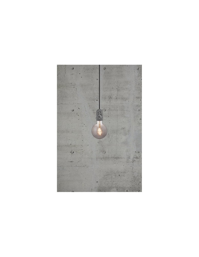 Pendant lamps bulbs - NORDLUX HANG Pendant Lamp E27 40W Porcelain Grey 2010013010 - product kolory-swiatla.pl 3