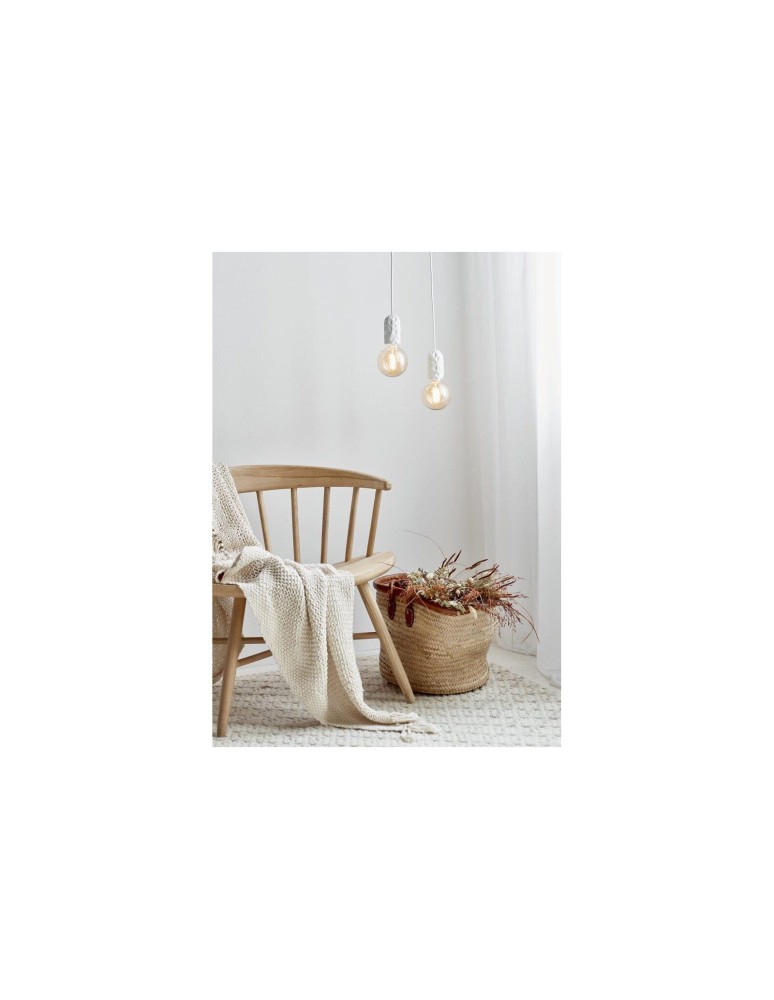Pendant lamps bulbs - NORDLUX HANG Pendant Lamp E27 40W Porcelain White 2010013001 - product kolory-swiatla.pl 2