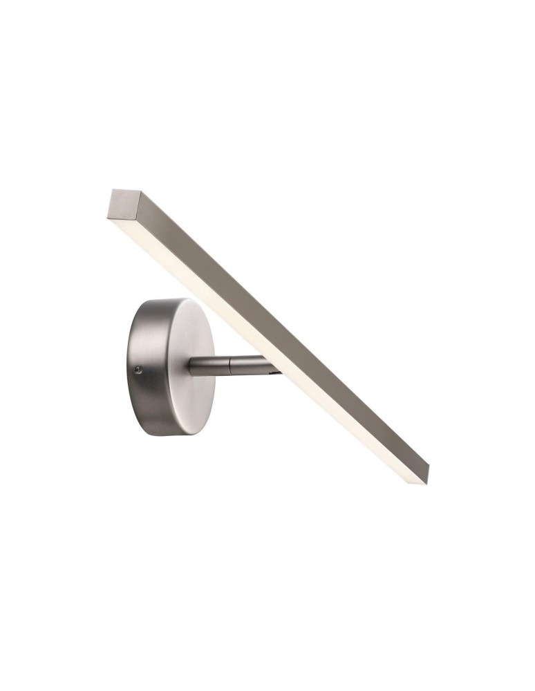Bathroom wall lamps - NORDLUX IP LED Bathroom Lamp Metal Brushed Steel 83071032 - product kolory-swiatla.pl 1