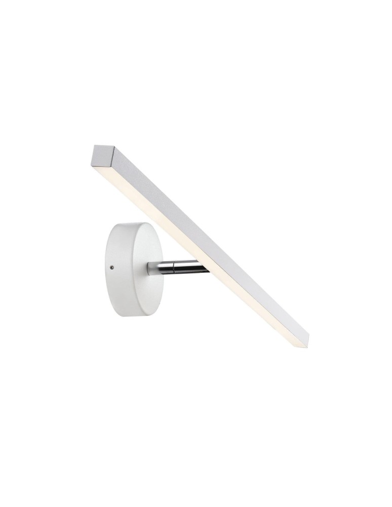 Bathroom wall lamps - NORDLUX IP LED Metal Bathroom Lamp White 83071001 - product kolory-swiatla.pl 1
