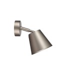 Bathroom wall lamps - NORDLUX IP Bathroom Lamp GU10 8W SMD LED Metal Brushed Steel 78531032 - product 1