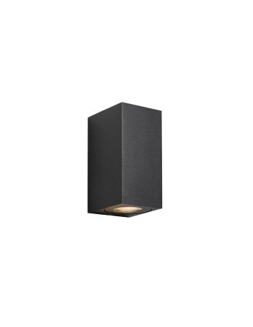 NORDLUX CANTO Lampa Ścienna GU10 2X28W Aluminium Czarny 49731003