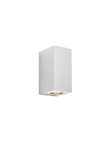 NORDLUX CANTO GU10 2X28W Aluminum Wall Lamp White 49731001
