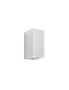 NORDLUX CANTO Lampa Ścienna GU10 2X28W Aluminium Biały 49731001
