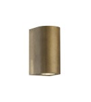 Outdoor wall lamps - NORDLUX CANTO GU10 2X28W Brass Wall Lamp 49721035 - product 1