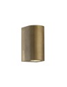 NORDLUX CANTO GU10 2X28W Brass Wall Lamp 49721035