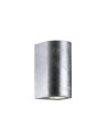 NORDLUX CANTO GU10 2X28W Metal Silver Wall Lamp 49721031