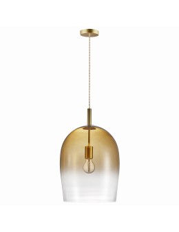NORDLUX UMA 40W E27 Gold Glass/Metal Pendant Lamp 2112733027
