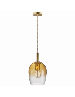 NORDLUX Lampa wisząca UMA 40W E27 Złoty Szkło/Metal 2112703027