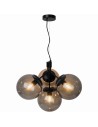 NORDLUX Pendant Lamp IVONA 28W E27 Black Glass/Metal 2112153003