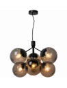 NORDLUX Pendant Lamp IVONA 28W E27 Black Glass/Metal 2112163003