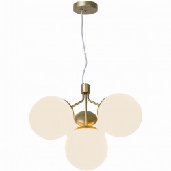 NORDLUX Lampa wisząca IVONA 28W E27 Złoty Szkło/Metal 2112153035