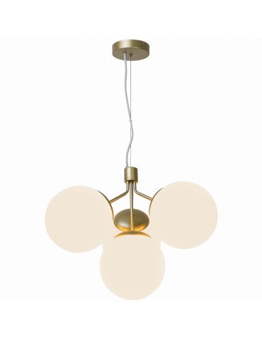 NORDLUX Pendant Lamp IVONA 28W E27 Gold Glass/Metal 2112153035