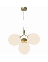NORDLUX Pendant Lamp IVONA 28W E27 Gold Glass/Metal 2112153035