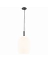 NORDLUX UMA 40W E27 White Glass/Metal Pendant Lamp 2112723001