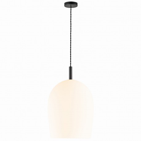 NORDLUX Lampa wisząca UMA 40W E27 Biały Szkło/Metal 2112733001