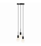 Pendant lamps bulbs - NORDLUX PACO 40W E27 Black Metal Pendant Lamp 2112063003 - product 1