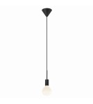 Pendant lamps bulbs - NORDLUX PACO 40W E27 Black Metal Pendant Lamp 2112053003 - product 1