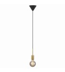 Scandinavian style pendant lamps - NORDLUX PACO 40W E27 Gold Metal Pendant Lamp 2112053035 - product 1