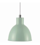 Scandinavian style pendant lamps - NORDLUX POP 60W E27 Green Metal Pendant Lamp 45833023 - product 1