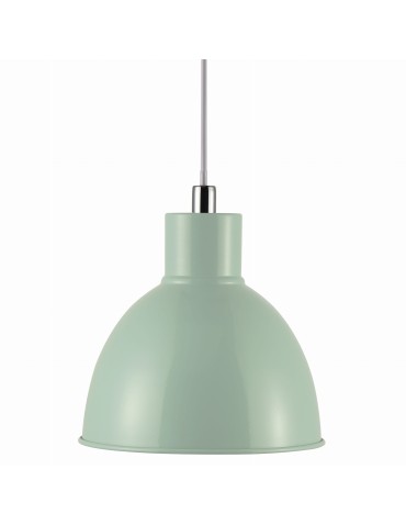 NORDLUX POP 60W E27 Green Metal Pendant Lamp 45833023