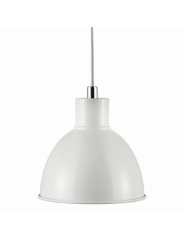 NORDLUX POP 60W E27 White Metal Pendant Lamp 45833001