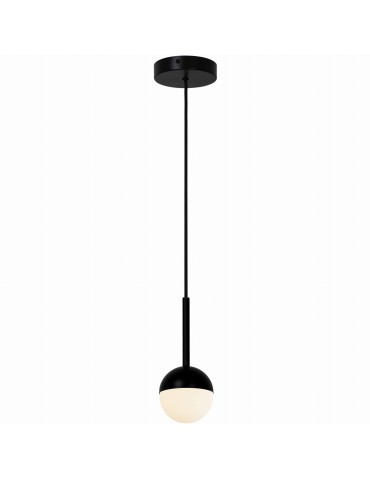 NORDLUX CONTINA 5W G9 Black Metal/Glass Pendant Lamp 2113153003