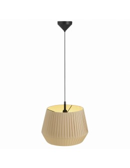 NORDLUX Lampa wisząca DICTE 60W E27 Beżowy Tkanina/Metal 2112353009