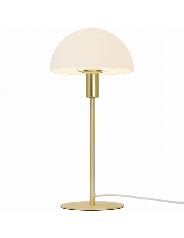 Scandinavian style table lamps - NORDLUX ELLEN 40W E14 Gold Metal/Glass Table Lamp 2112305035 - product kolory-swiatla.pl 1