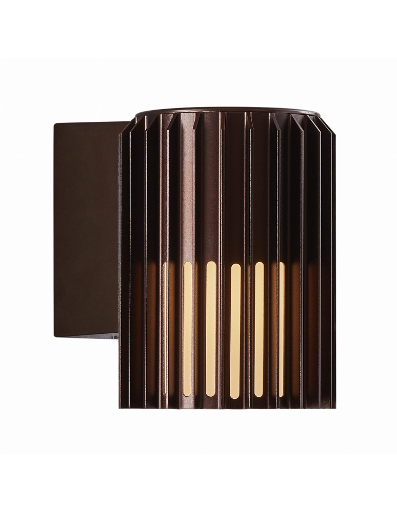 Outdoor wall lamps - NORDLUX MATR 15W E27 Brown Aluminum/Plastic Wall Lamp 2118011061 - product kolory-swiatla.pl 1