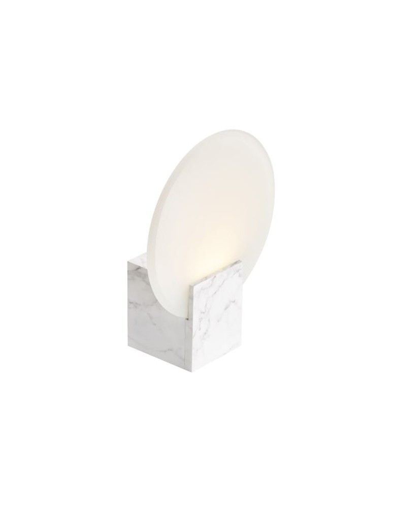 Wall lamps - NORDLUX HESTER wall lamp 1xLED Plastic Marble 2015391020 - product kolory-swiatla.pl 1