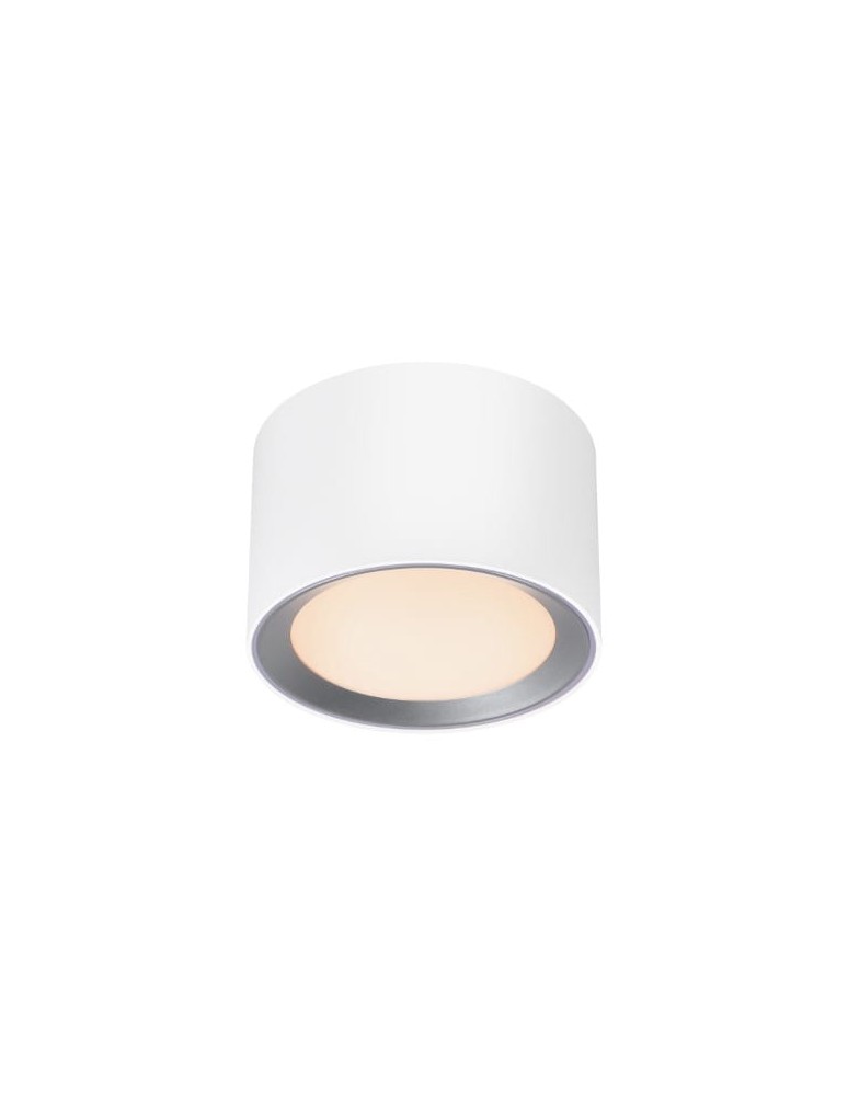 Hermetic ceiling luminaires - NORDLUX Bathroom lamp LANDON 1xLED Metal White 2110660101 - product kolory-swiatla.pl 3