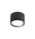 Hermetic ceiling luminaires - NORDLUX Bathroom lamp LANDON 1xLED Metal Black 2110660103 - product 1
